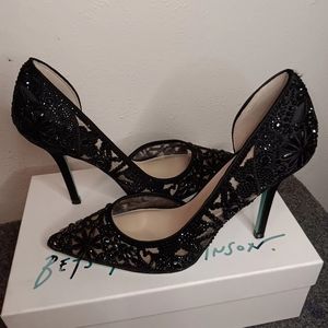 {Betsey Johnson.} Ladies Heels; Size 9; Color: Black